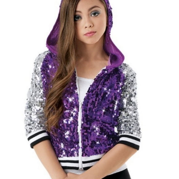 Weissman Other - Sequin  Hoodie Weissman sparkle jacket